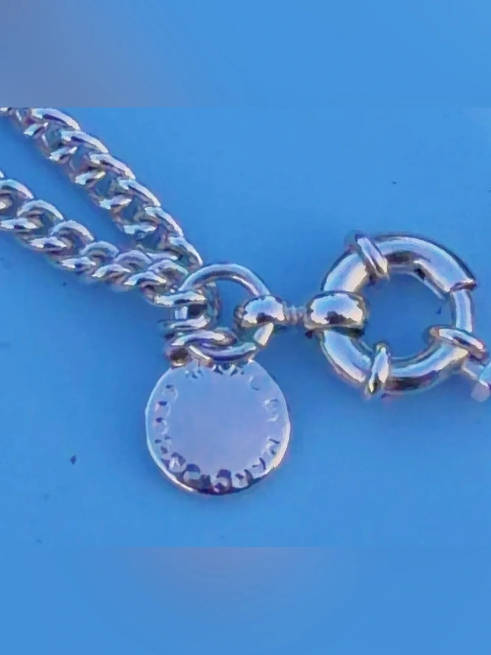 Marc by Marc Jacobs Standard Supply Workwear Chain Bracelet Silver Tone